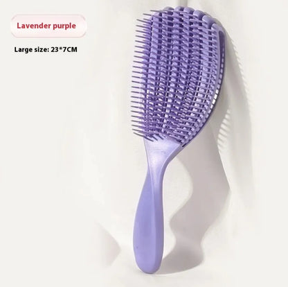 Curved Shell Massage Hair Comb
