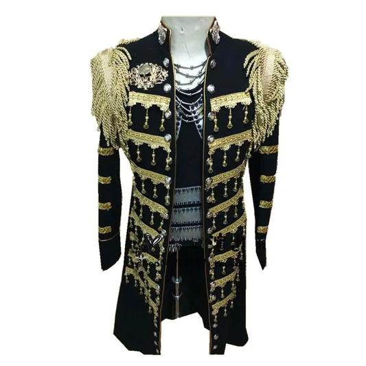 Stage Outfit for Male Singers - Rock Performance Wear
