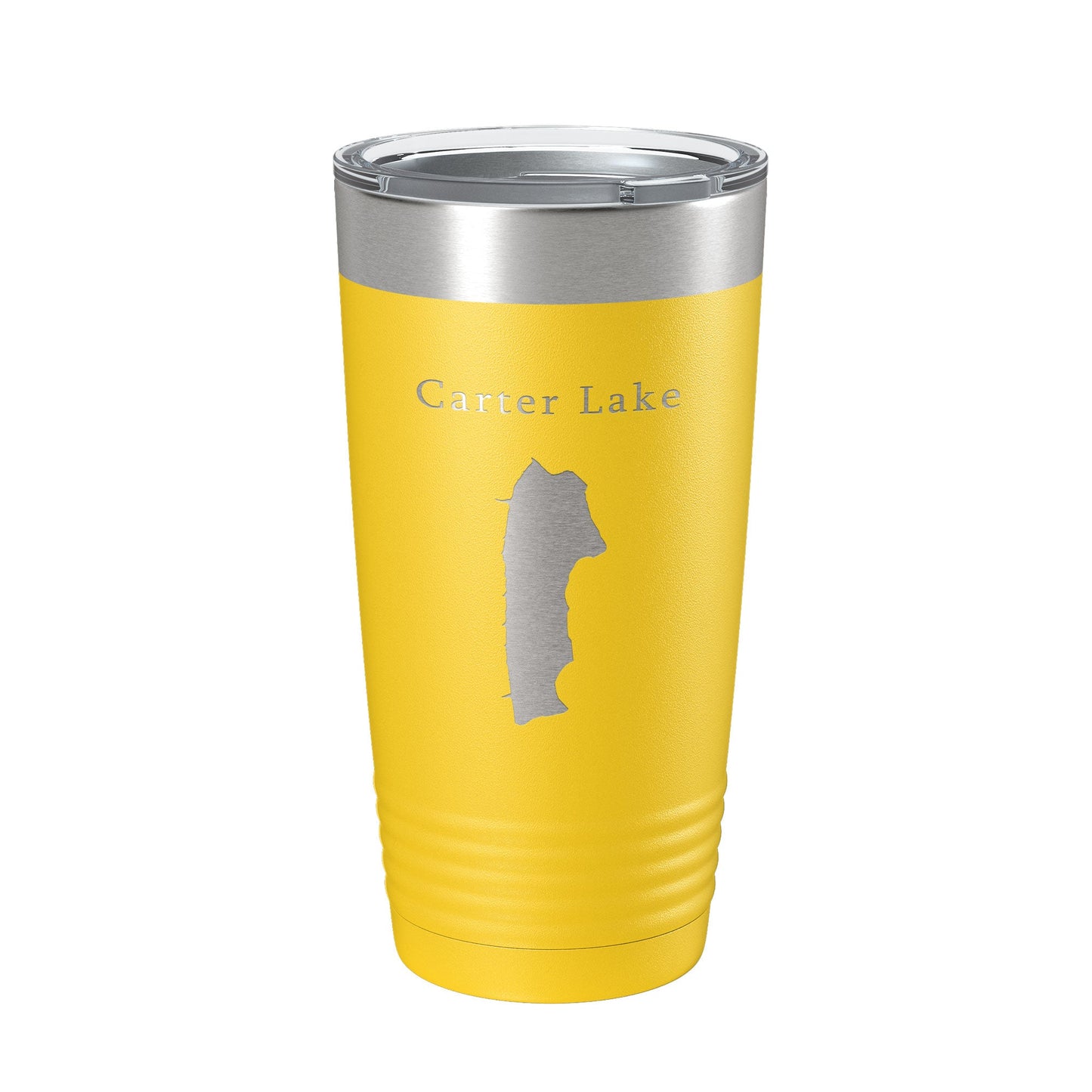 Carter Lake Map Tumbler Travel Mug Insulated Laser Engraved Coffee Cup Colorado 20 oz-4