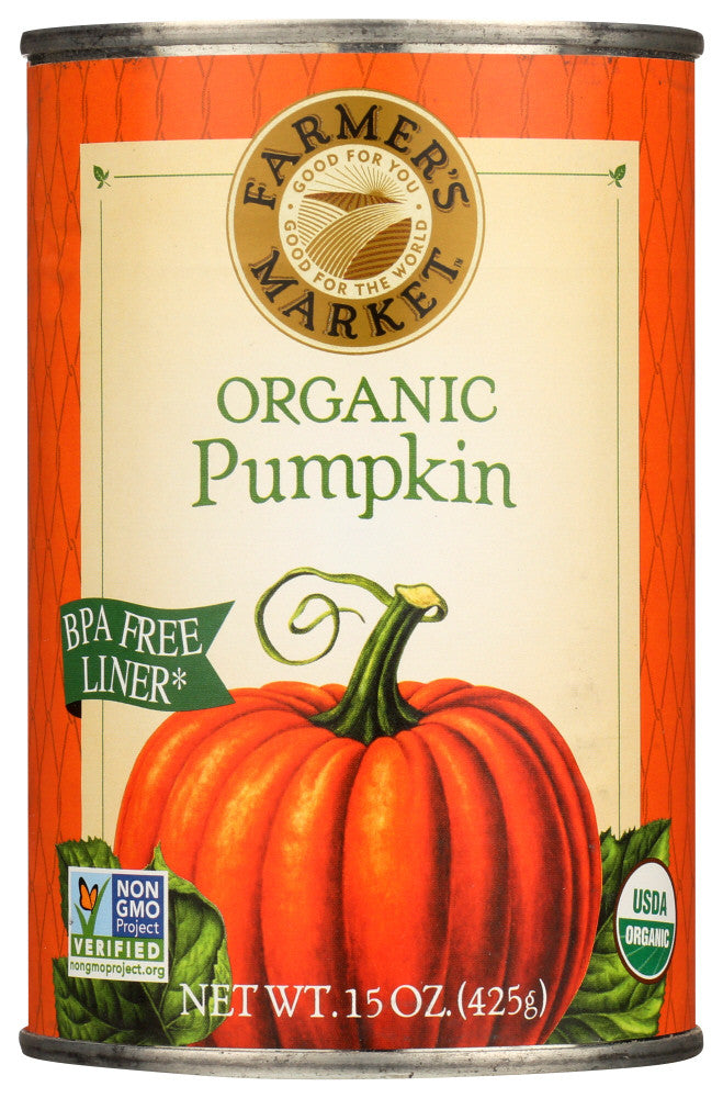 Farmers Market Can Pumpkin (12x15OZ )-0