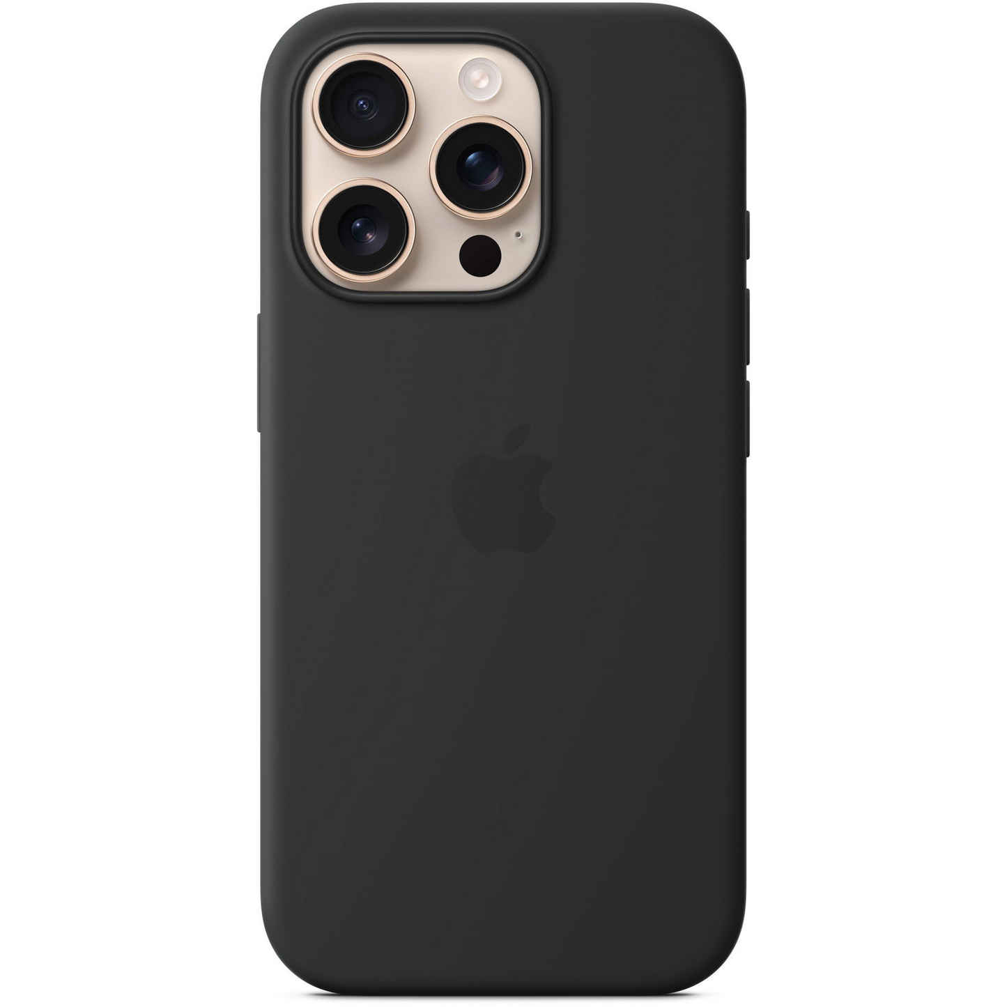 Husa de protectie Apple Silicone Case with MagSafe pentru iPhone 16 Pro - Black (MYYJ3ZM/A)-0