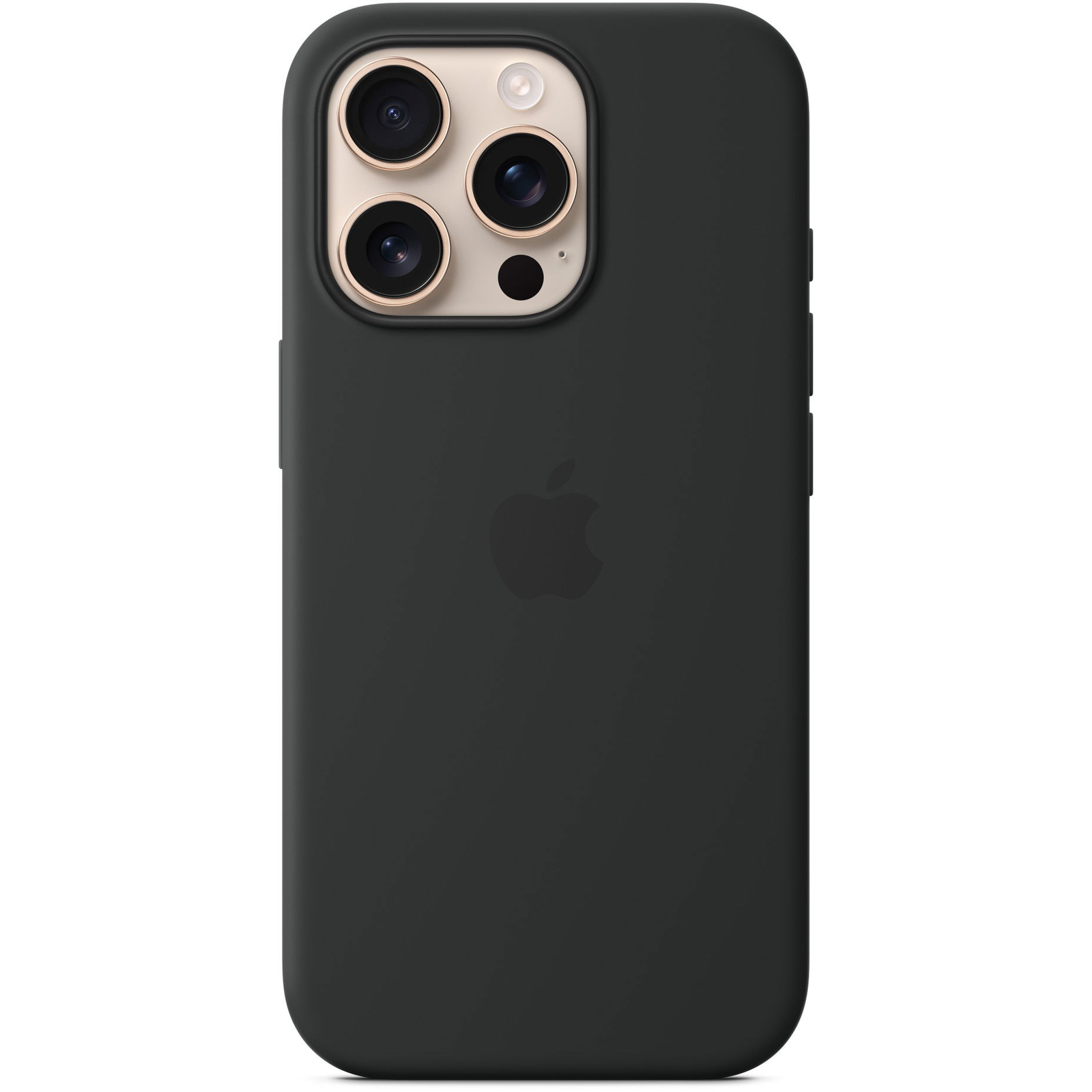 Husa de protectie Apple Silicone Case with MagSafe pentru iPhone 16 Pro - Black (MYYJ3ZM/A)-0