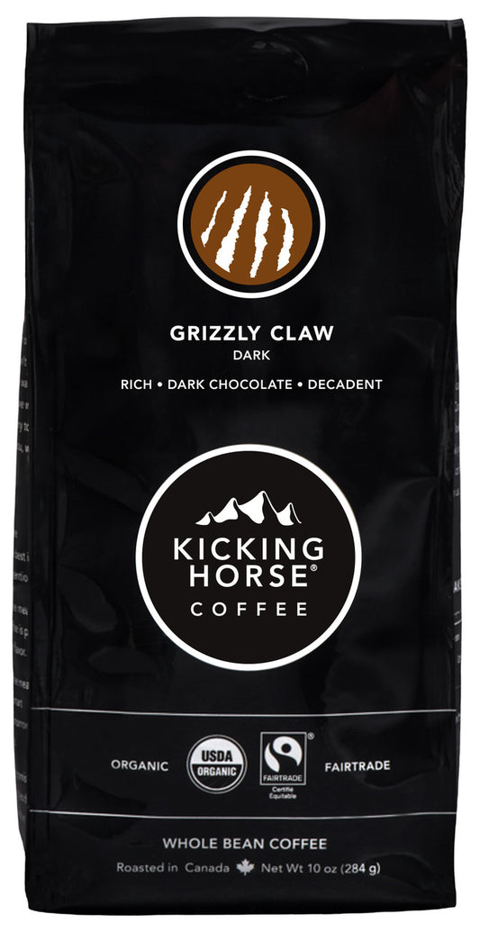 Kicking Horse Coffee Grizzly Claw Dark Roast (6x10 OZ)-0