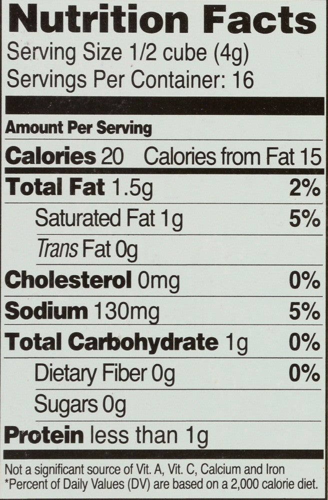 Edward & Sons Low Sodium vegetable Bouillon Cube (12x2.2 Oz)-1