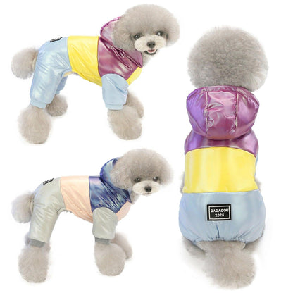 Winter Warmth Pet Fashion: Cozy Cotton Dog Clothes-0