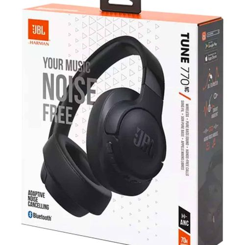 JBL Tune 770NC Bluetooth Vezeték Nélküli Fejhallgató Fekete (JBL-T770-BLK) (JBL-T770-BLK)-0