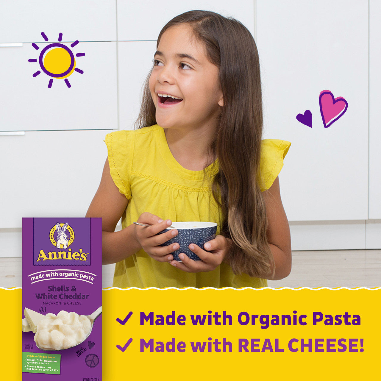 Annie's Shells and White Cheddar (12x6 Oz)-3