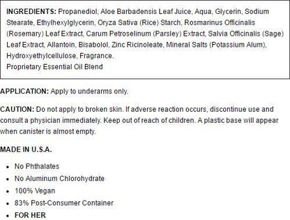 Herban Cowboy Deodorant Love Maximum Protection (1x2.8 OZ)-1