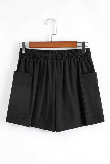 Kiera Elastic Waist Pocket Active Skort-1