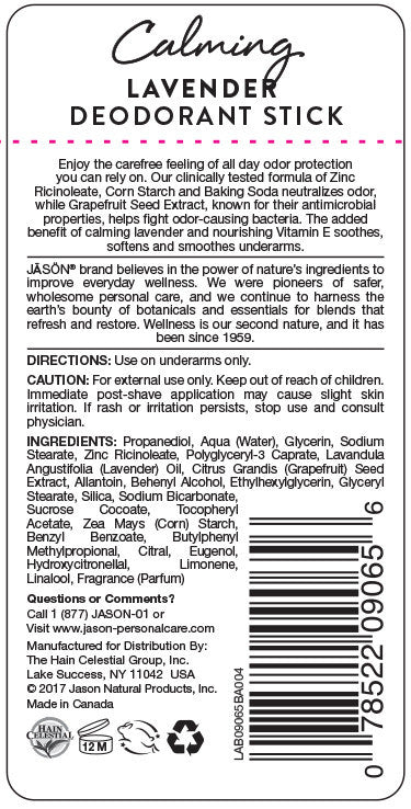 Jason's Lavender Deodorant Stick (1x2.5 Oz)-1