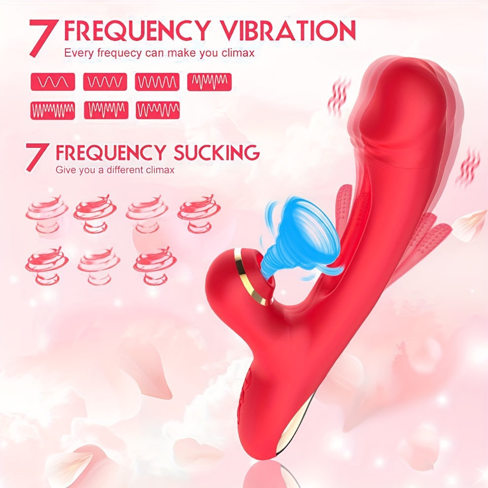 NNETM 3-in-1 Vibrating, Licking & Sucking Adult Toy-1