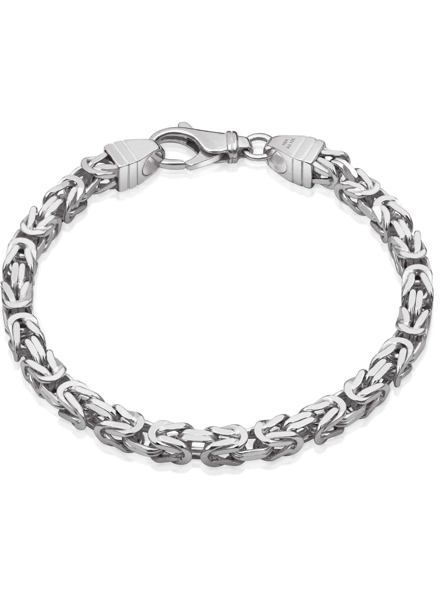 Armband Königskette ROYAL Modern Silber-0