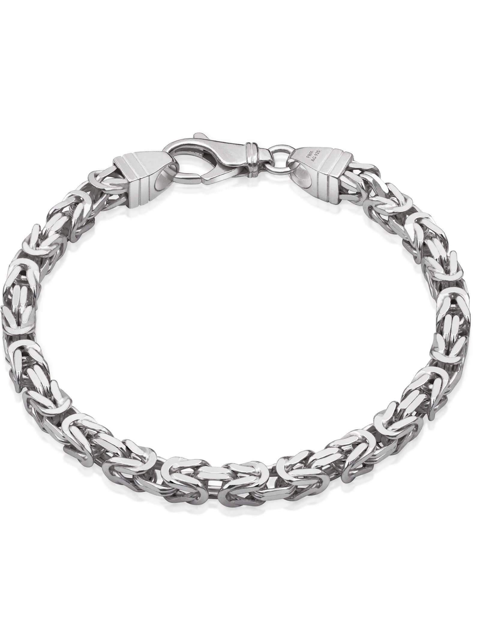 Armband Königskette ROYAL Modern Silber-0