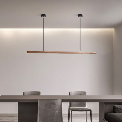 Geometric Solid Wood Tri-Color Pendant Light-7