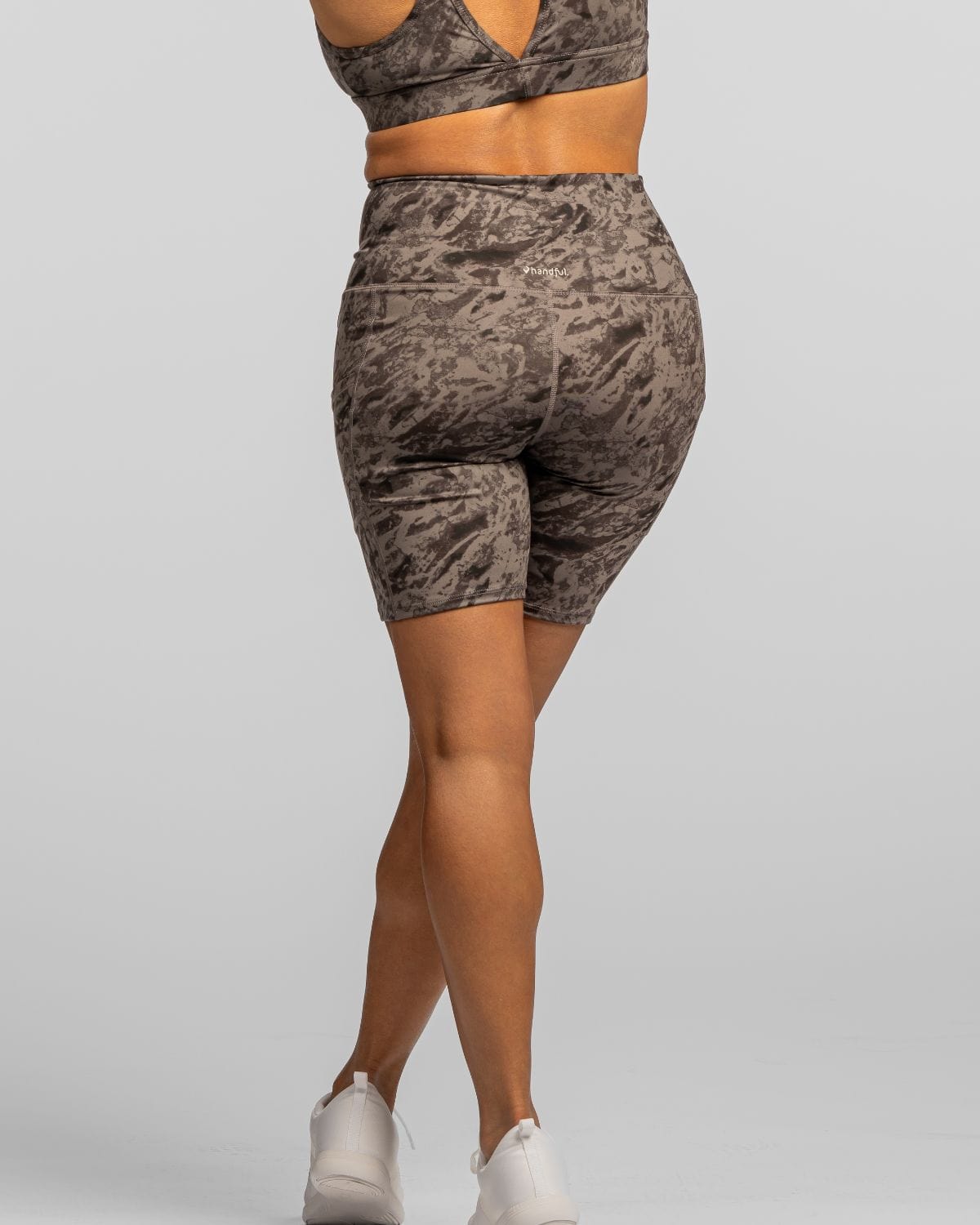 Hi Five High-Waisted Biker Short – Rock Steady-2