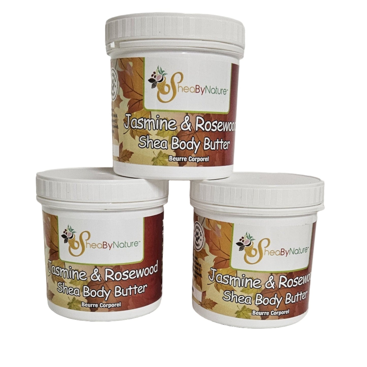 Jasmine & Rosewood SheaByNature Intensive Body Butter – Set of 3 x 250g-1