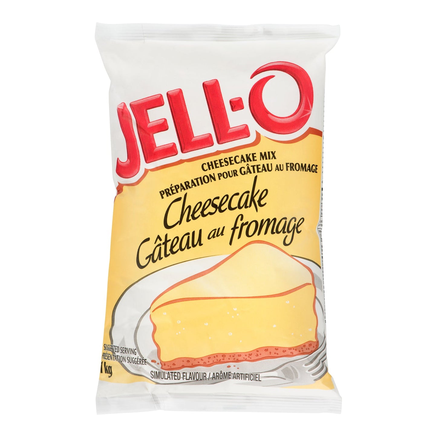 Jell-O Cheesecake Flavoured Dessert Mix- Dry Packaged (2 X 1KG) - Kraft Foods - Baking Mixes and Ingredients - Canadian Distribution-2