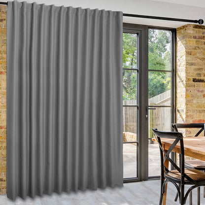 DWCN 1 Panel Wide Width Blackout Curtain, Room Divider Curtains-6