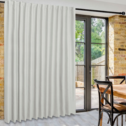DWCN 1 Panel Wide Width Blackout Curtain, Room Divider Curtains-10