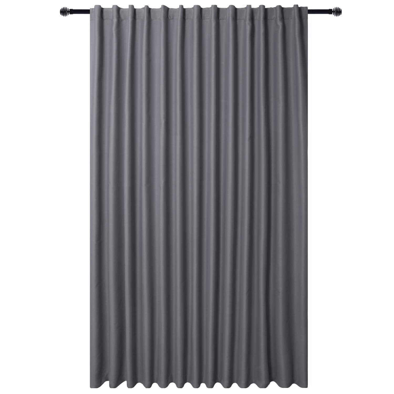 DWCN 1 Panel Wide Width Blackout Curtain, Room Divider Curtains-4