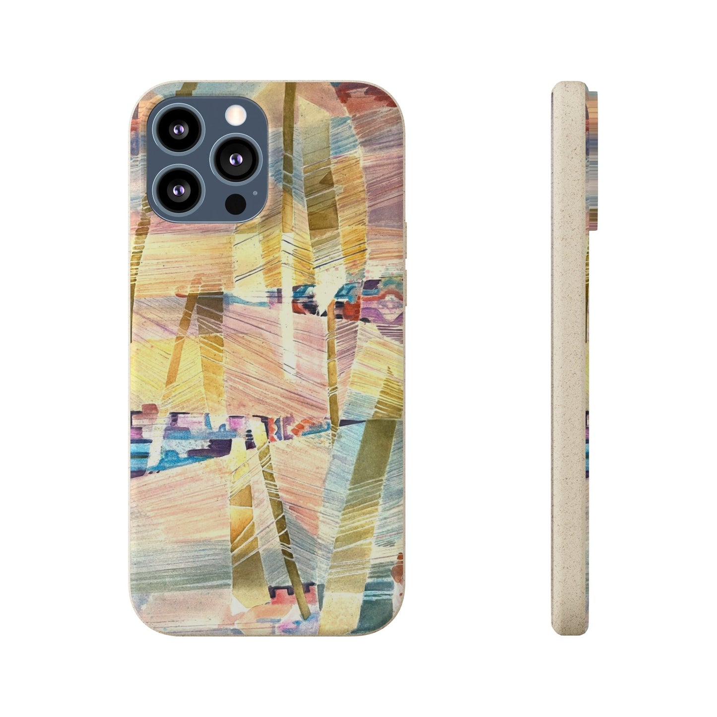 Biodegradable Phone Case with 'Loom Series' Abstract Original Artwork by Barbara Cleary-26