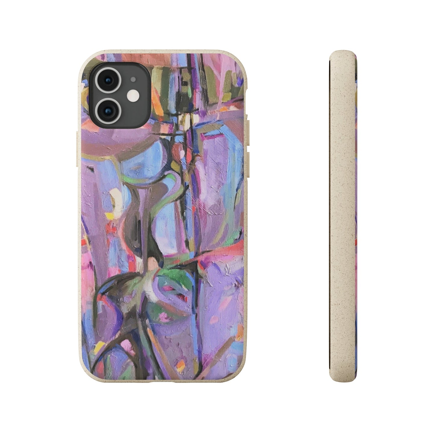 Biodegradable Phone Case with 'Passages' Abstract Original Artwork by Barbara Cleary-21