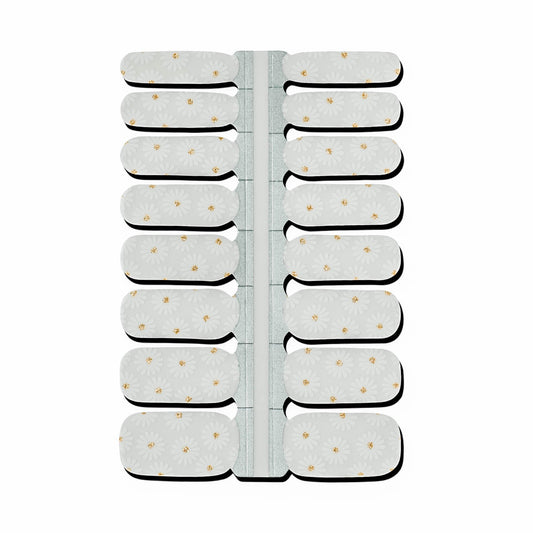 Flower Child Nail Polish Wraps (Transparent)-0