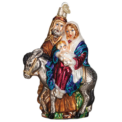 Flight To Egypt Ornament-2