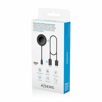 HDMI Cable Aisens ASWL-H2KC30M003-BK Black-8