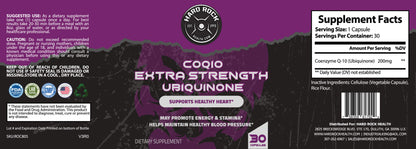 CoQ10 Ubiquinone- Extra Strength 30 Capsules-2