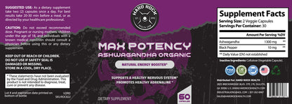 Max Potency Organic Ashwagandha- Natural Energy Booster-2