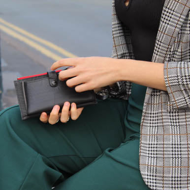 Costa Vegan Wristlet Purse (4 colours available)-3