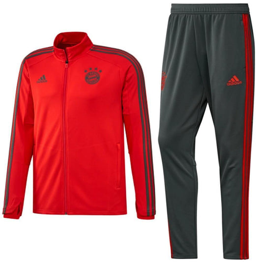 Bayern Munich Training Players Soccer Tracksuit 2018/19 - Adidas-0