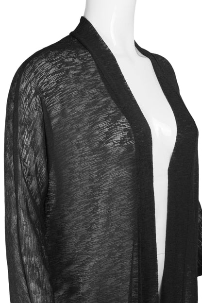 Kasper Open Front Dolman Sleeve Solid Duster Cardigan Onion Skin (Plus Size)-2