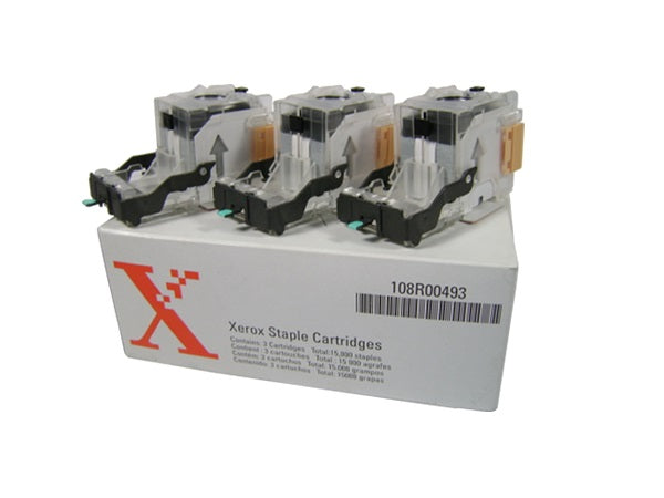 Genuine Xerox 108R00493 Standard-Yield Staple Cartridge (3-Pack)-0