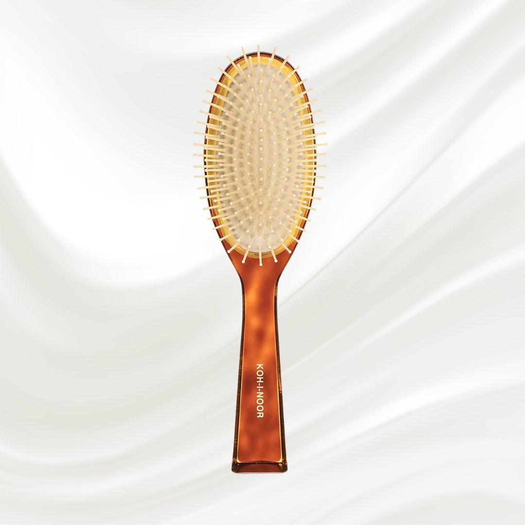 Jaspè Oval Pneumatic Hair Brush with Synthetic Pins-4