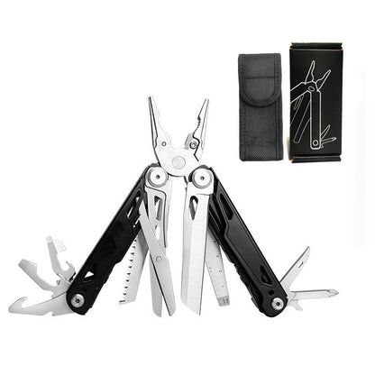 Foldable Multitool Pliers with Scissors and Screwdriver Stainless Steel Multi Tool Pliers with Replaceable Wire Cutters and Saw-3