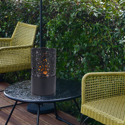 7" x 7" x 12" Tabletop Fireplace-3