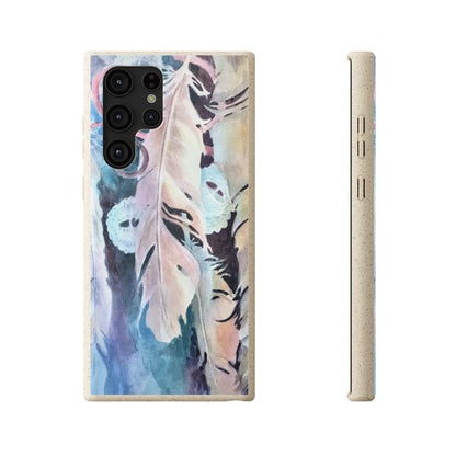 Biodegradable Phone Case with 'Conchos' Watercolor Original Artwork by Barbara Cleary-35