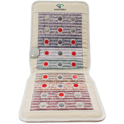 Gemstone PEMF Infrared Heating Chair Mat.