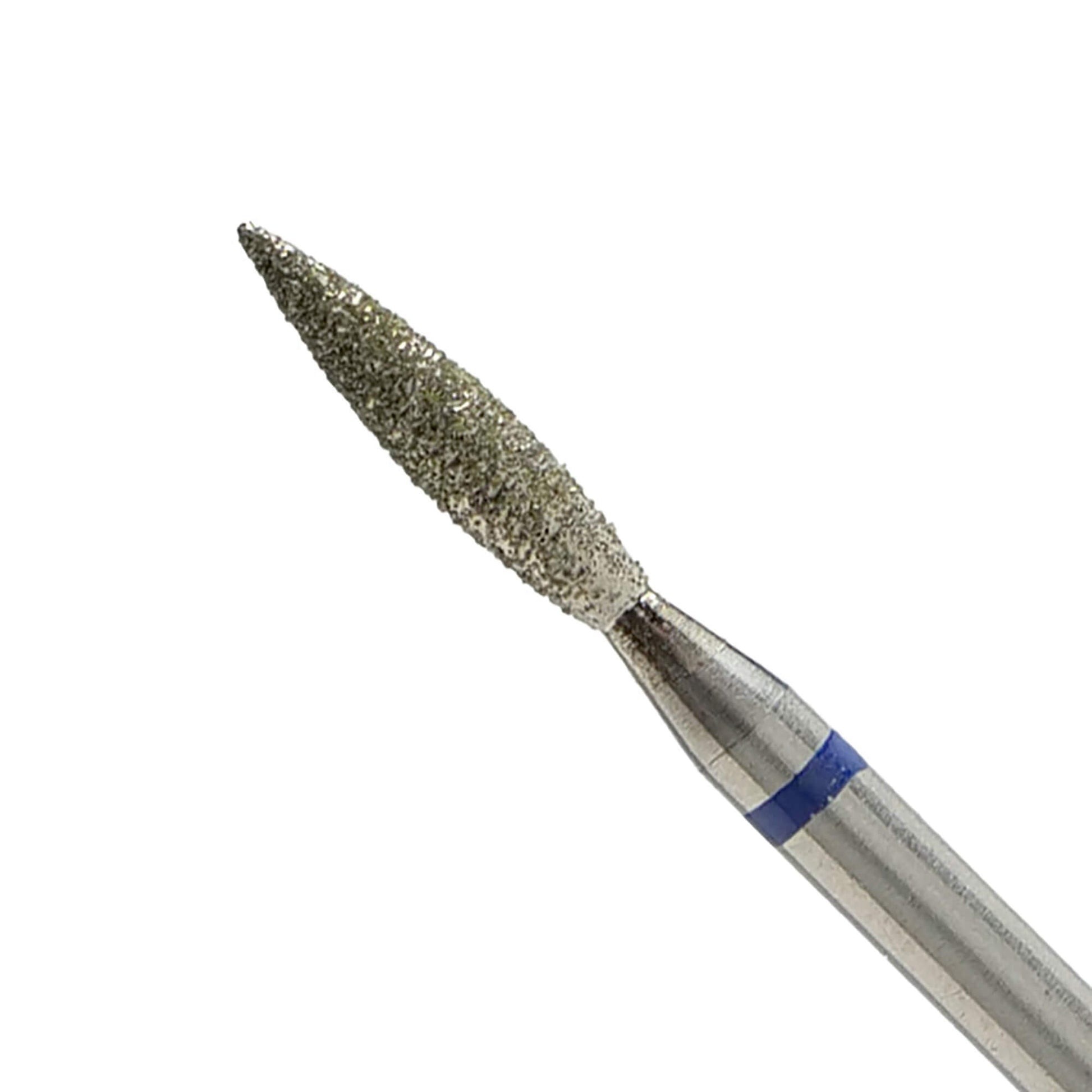 Diamond Medium Flame Nail Drill Bit – Medium Grit-1
