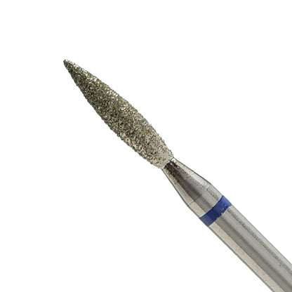 Diamond Medium Flame Nail Drill Bit – Medium Grit-1