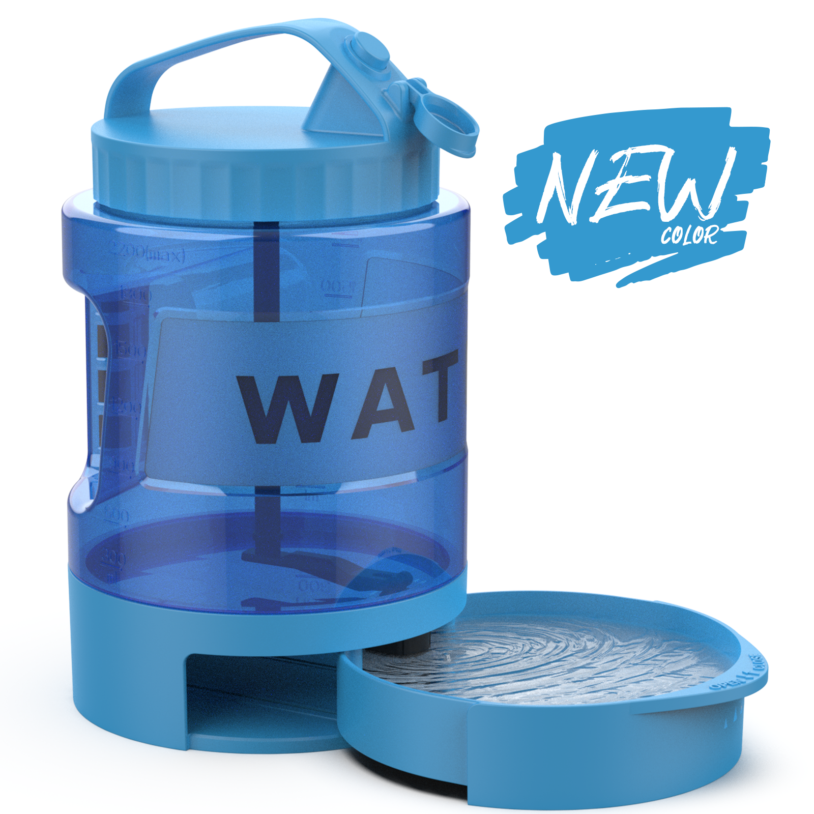 Large Dog Travel Water Bowl Dispenser-6