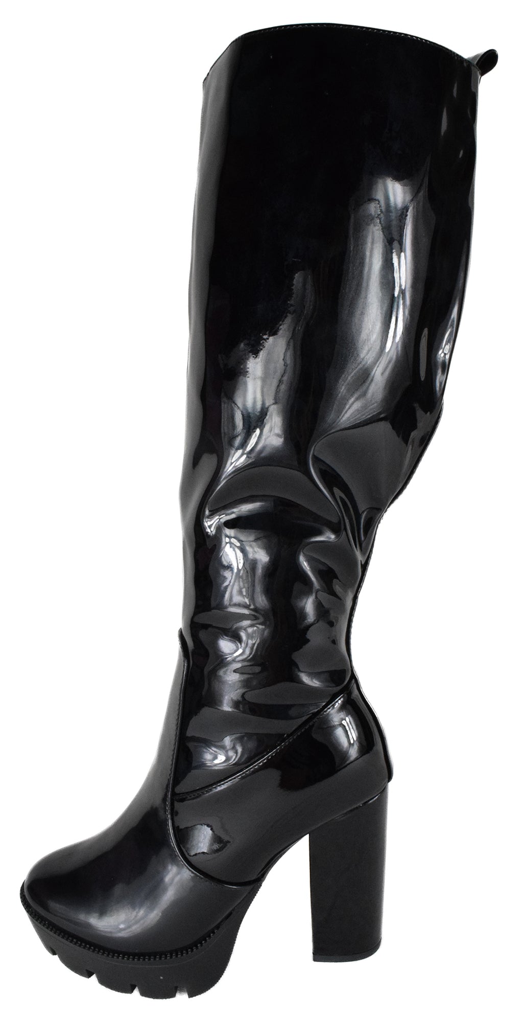 DALE-25 Black Patent TOP MODA-0