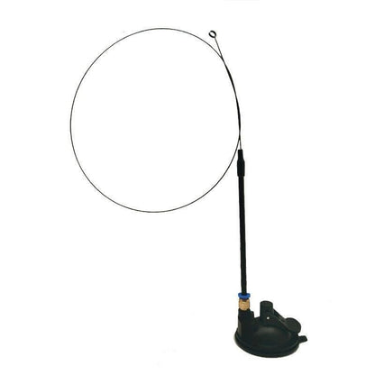 Feather Frenzy Cat Teaser: Extendable Steel Wire Rod With Suction Cup-4