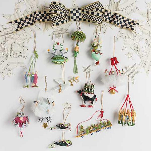 12 Days 9 Drummers Drumming Ornament by Patience Brewster-1