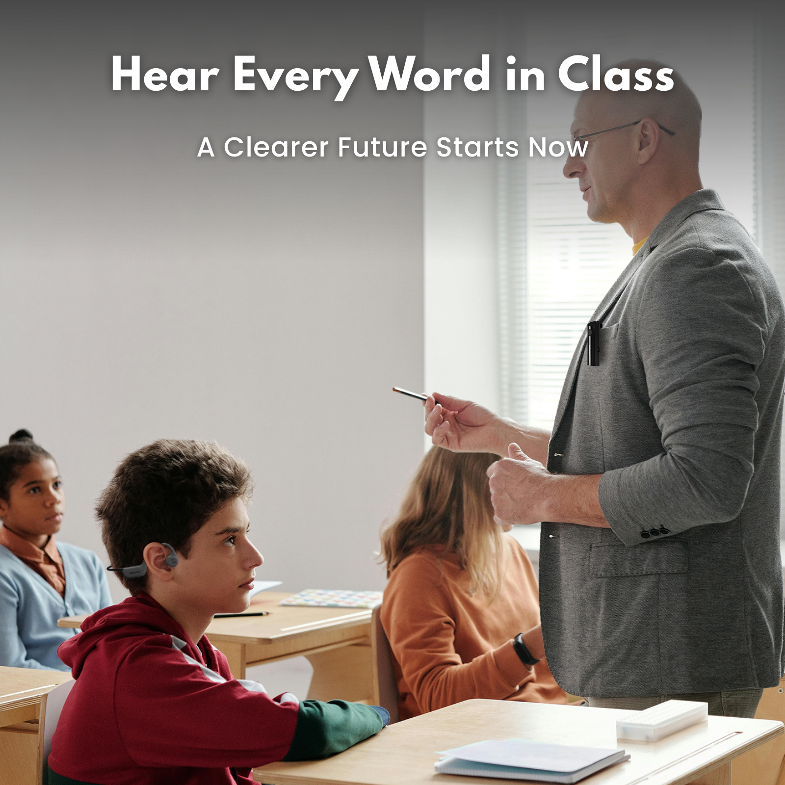 HearLink Hearing Essential Kit - Wireless Hearing Enhancement with Bone Conduction-4