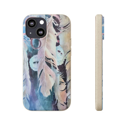 Biodegradable Phone Case with 'Conchos' Watercolor Original Artwork by Barbara Cleary-14