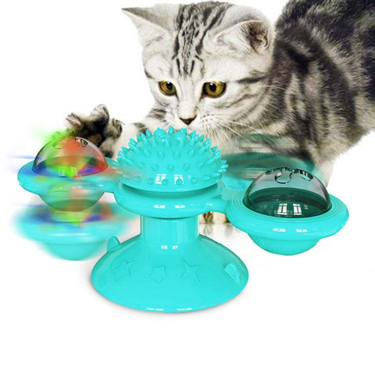 Suction Spin Feline Fun Toy-0