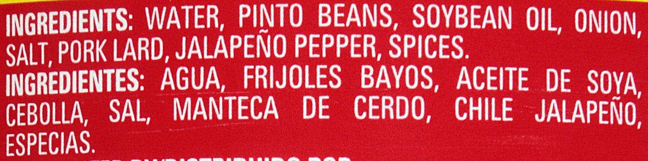 La Costena Bean Refried Pinto Beans (12x20.5 Oz)-1